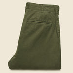 Standard Pleated Chino - Olive - Alex Mill - STAG Provisions - Pants - Twill