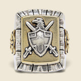 Coat of Arms Souvenir Ring - Silver/Brass - LHN Jewelry - STAG Provisions - Accessories - Rings