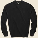 Cashmere Jordan Sweater - Black - Alex Mill - STAG Provisions - Tops - Sweater