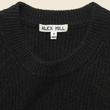 Cashmere Jordan Sweater - Black - Alex Mill - STAG Provisions - Tops - Sweater