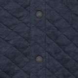Epic Quilted Fleece CPO - Navy Melange - Faherty - STAG Provisions - Outerwear - Shirt Jacket