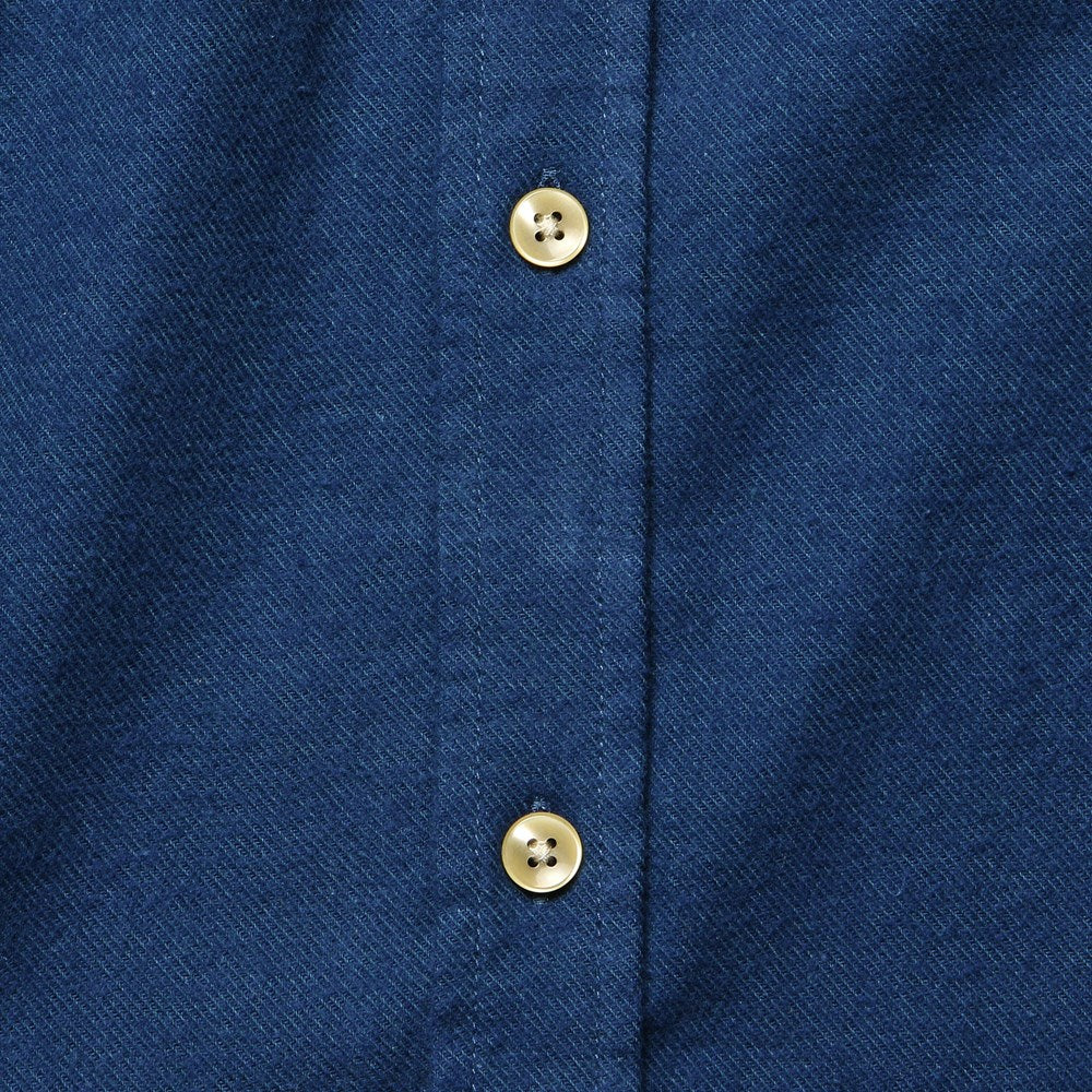 Flannel Teca Shirt - Blue - Portuguese Flannel - STAG Provisions - Tops - L/S Woven - Solid