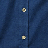Flannel Teca Shirt - Blue - Portuguese Flannel - STAG Provisions - Tops - L/S Woven - Solid
