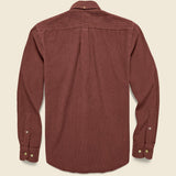 Corduroy Lobo Shirt - Bordeaux - Portuguese Flannel - STAG Provisions - Tops - L/S Woven - Corduroy