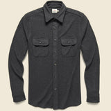 Legend Sweater Shirt - Black - Faherty - STAG Provisions - Tops - L/S Woven - Solid
