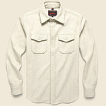 CPO Wool Shirt - Oatmeal - Schott - STAG Provisions - Tops - L/S Woven - Overshirt