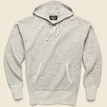 Fleece Hoodie - Grey Heather - RRL - STAG Provisions - Tops - Fleece / Sweatshirt