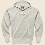 Fleece Hoodie - Grey Heather - RRL - STAG Provisions - Tops - Fleece / Sweatshirt