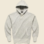 Fleece Hoodie - Grey Heather - RRL - STAG Provisions - Tops - Fleece / Sweatshirt