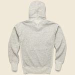 Fleece Hoodie - Grey Heather - RRL - STAG Provisions - Tops - Fleece / Sweatshirt