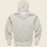 Fleece Hoodie - Grey Heather - RRL - STAG Provisions - Tops - Fleece / Sweatshirt