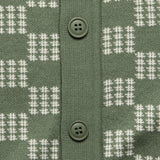 Zig Criss Cross Cardigan - Green - Far Afield - STAG Provisions - Tops - Sweater