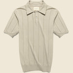 Knit Jacobs Polo - Peyote Sand - Far Afield - STAG Provisions - Tops - S/S Knit