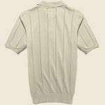 Knit Jacobs Polo - Peyote Sand - Far Afield - STAG Provisions - Tops - S/S Knit