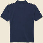 Velzy Cardigan - Navy/Green - Far Afield - STAG Provisions - Tops - S/S Knit