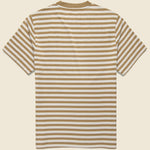 Breton Stripe Tee - Sand/Cornstalk - Far Afield - STAG Provisions - Tops - S/S Tee