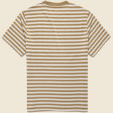 Breton Stripe Tee - Sand/Cornstalk - Far Afield - STAG Provisions - Tops - S/S Tee