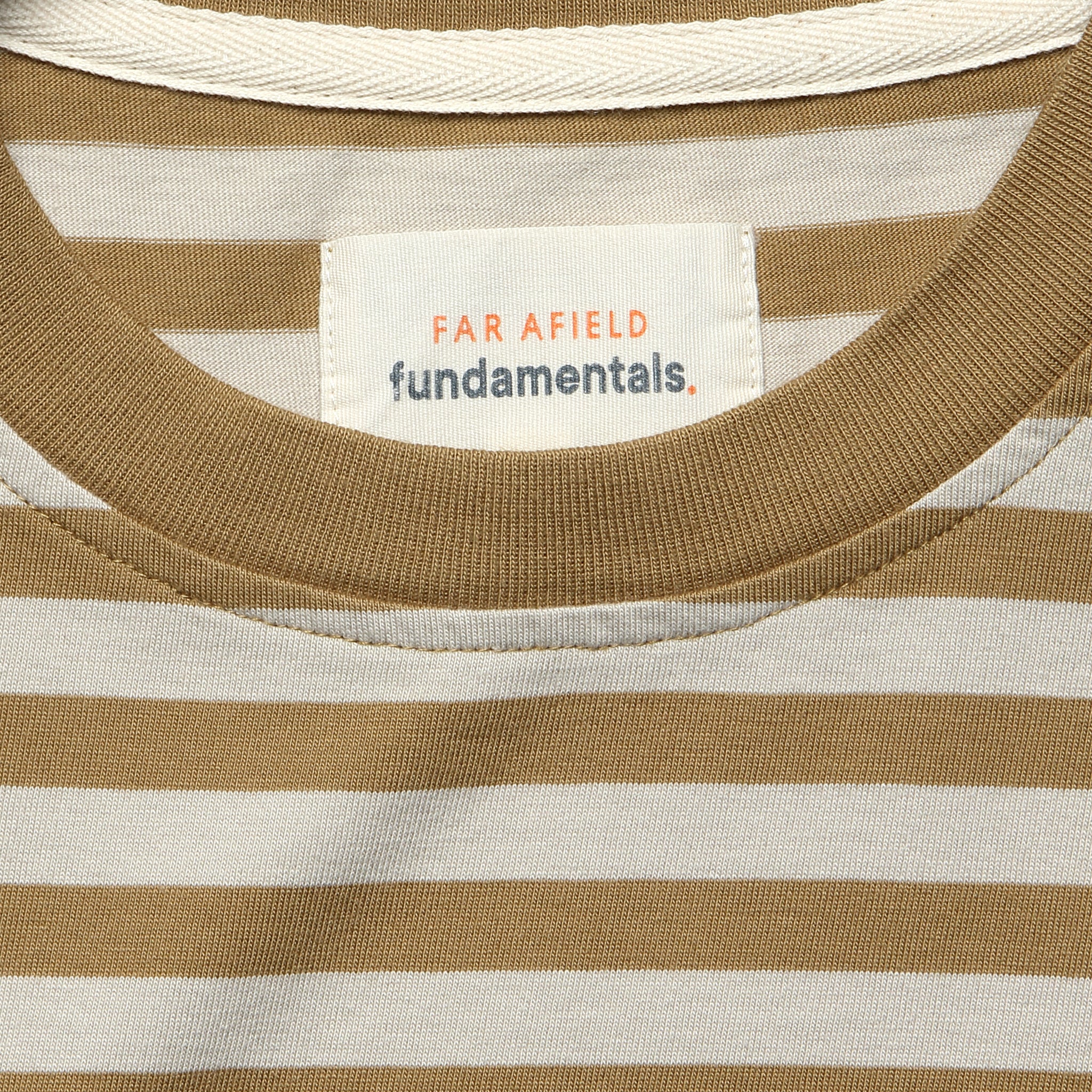 
                          Breton Stripe Tee - Sand/Cornstalk - Far Afield - STAG Provisions - Tops - S/S Tee
                        