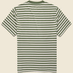 Breton Stripe Tee - Green/Sand - Far Afield - STAG Provisions - Tops - S/S Tee