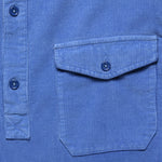 Popover Cord Shirt - Blue - Alex Mill - STAG Provisions - Tops - L/S Woven - Corduroy