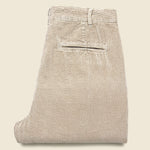Corduroy Pleated Pant - Cloud Grey - Alex Mill - STAG Provisions - Pants - Corduroy