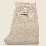 Corduroy Pleated Pant - Cloud Grey - Alex Mill - STAG Provisions - Pants - Corduroy