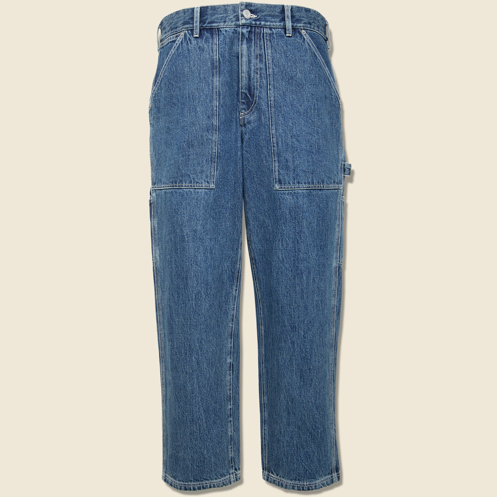 Denim Painter Pant - Medium Wash - Alex Mill - STAG Provisions - Pants - Denim