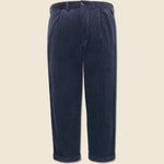 Corduroy Pleated Pant - Navy - Alex Mill - STAG Provisions - Pants - Corduroy