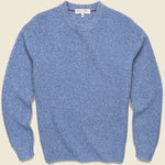 Cashmere Jordan Sweater - Dusty Blue - Alex Mill - STAG Provisions - Tops - Sweater