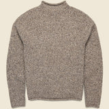 Tweed Roll Neck Sweater - Marled Cedar - Alex Mill - STAG Provisions - Tops - Sweater