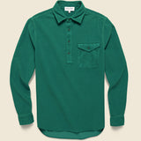 Popover Cord Shirt - Kelly Green - Alex Mill - STAG Provisions - Tops - L/S Woven - Corduroy