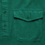 Popover Cord Shirt - Kelly Green - Alex Mill - STAG Provisions - Tops - L/S Woven - Corduroy