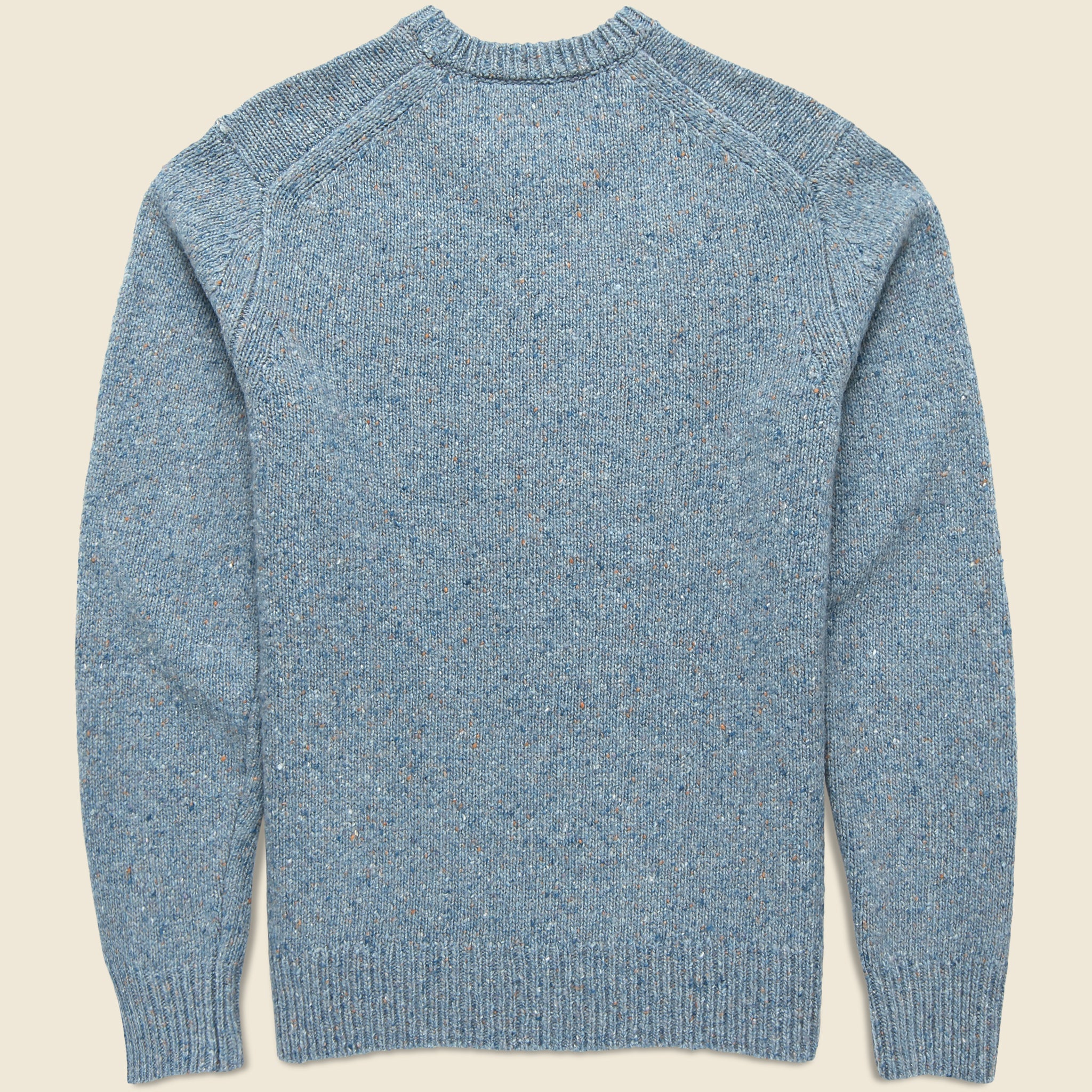 
                          Donegal Wool Sweater - Sea Mist
                        