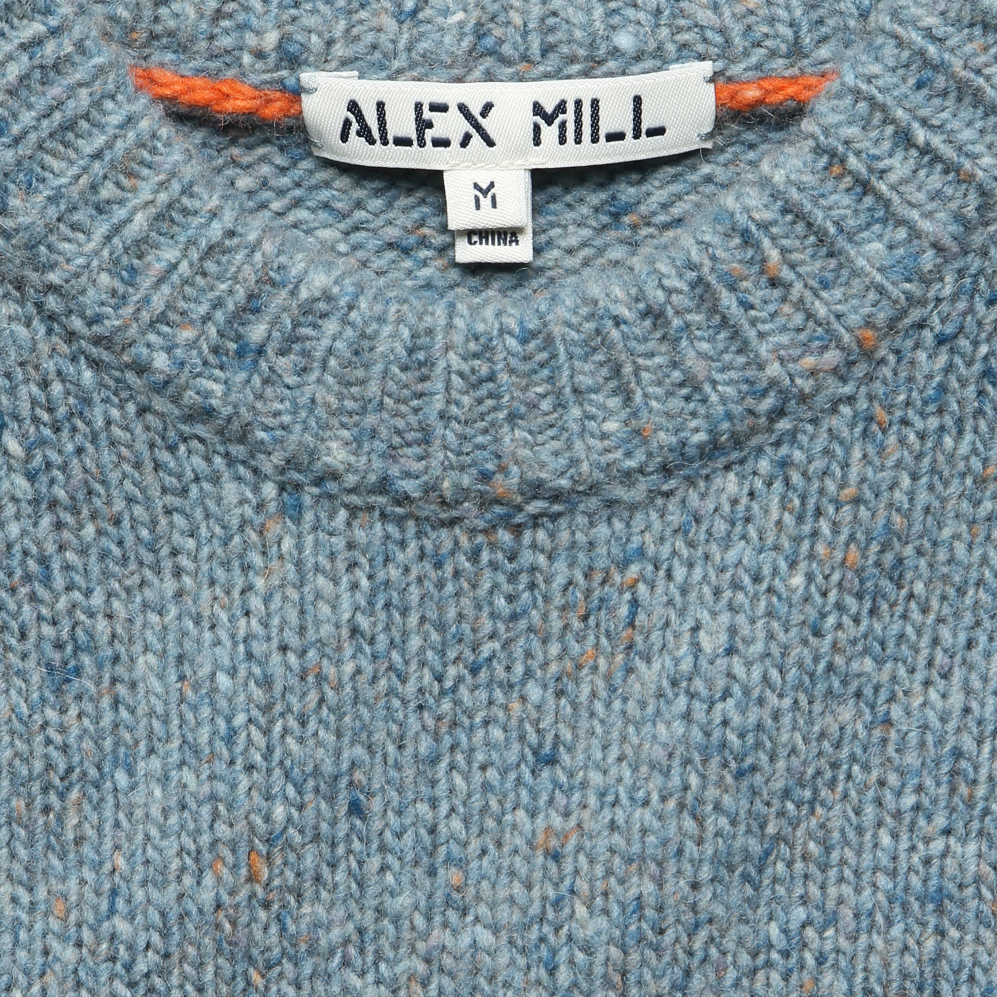 
                          Donegal Wool Sweater - Sea Mist
                        
