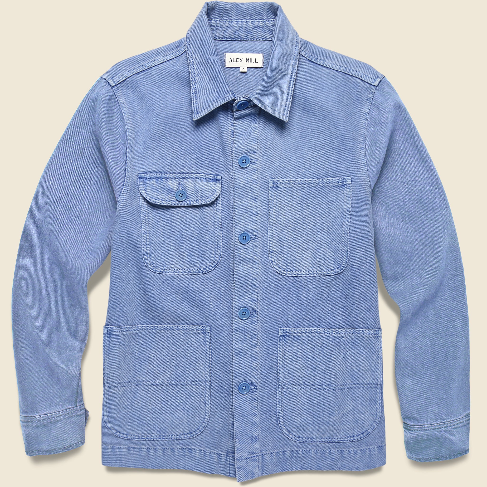 Recyled Denim Work Jacket - Coastal - Alex Mill - STAG Provisions - Outerwear - Coat / Jacket