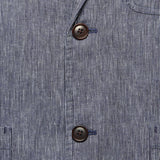 Striped Cotton Linen Mercer Blazer - Navy/Blue/Ivory - Alex Mill - STAG Provisions - Suiting - Sport Coat