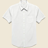 End On End Mill Shirt - White - Alex Mill - STAG Provisions - Tops - S/S Woven - Solid