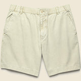 7" Herringbone Pull On Short - Stoneware - Alex Mill - STAG Provisions - Shorts - Solid