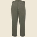 Standard Pleated Chino - Olive Grey - Alex Mill - STAG Provisions - Pants - Twill
