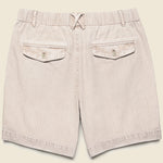 7" Herringbone Pull-On Shorts - Faded Grey - Alex Mill - STAG Provisions - Shorts - Solid