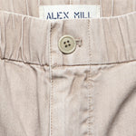 7" Herringbone Pull-On Shorts - Faded Grey - Alex Mill - STAG Provisions - Shorts - Solid