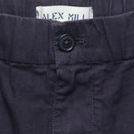 7" Herringbone Pull-On Shorts - Navy - Alex Mill - STAG Provisions - Shorts - Solid