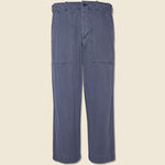 Herringbone Field Pant - Blue - Alex Mill - STAG Provisions - Pants - Twill