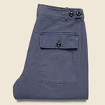 Herringbone Field Pant - Blue - Alex Mill - STAG Provisions - Pants - Twill