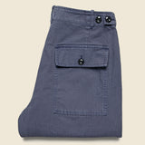 Herringbone Field Pant - Blue - Alex Mill - STAG Provisions - Pants - Twill