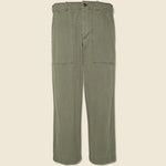 Herringbone Field Pant - Olive - Alex Mill - STAG Provisions - Pants - Twill