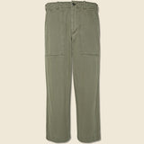 Herringbone Field Pant - Olive - Alex Mill - STAG Provisions - Pants - Twill