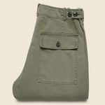 Herringbone Field Pant - Olive - Alex Mill - STAG Provisions - Pants - Twill