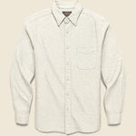 Flannel Shirt - Off White - BEAMS+ - STAG Provisions - Tops - L/S Woven - Solid