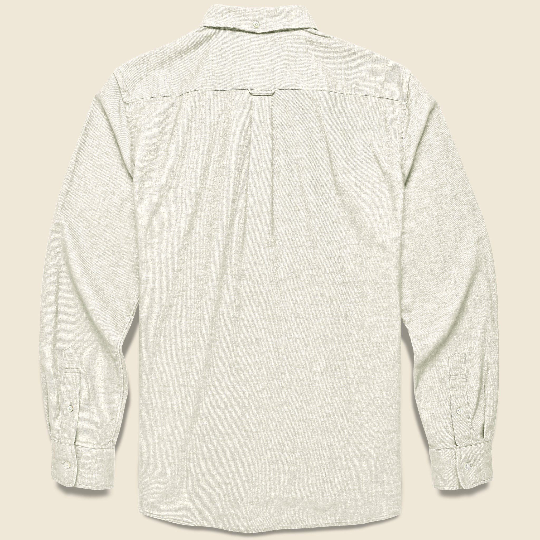 
                          Flannel Shirt - Off White - BEAMS+ - STAG Provisions - Tops - L/S Woven - Solid
                        